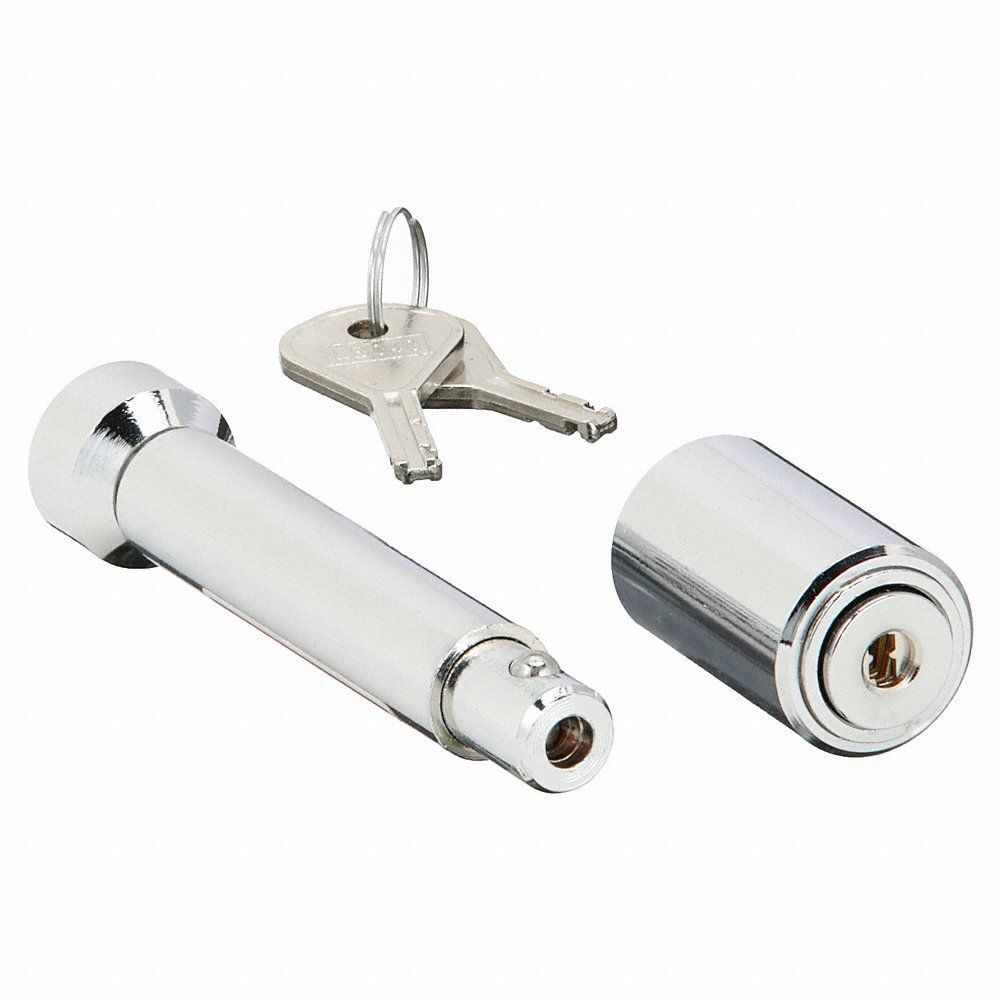 Reese 5/8 Inch Chrome Trailer Hitch Lock, large image number 2