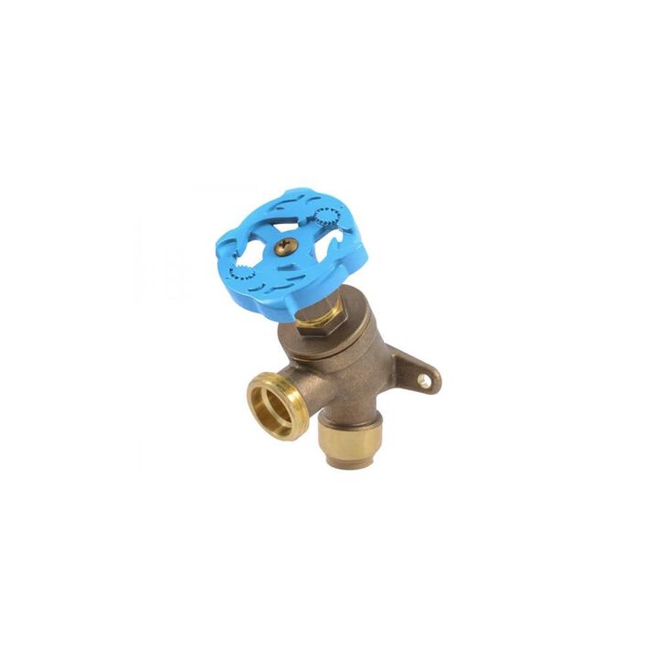 Sharkbite 1/2in MHT T x 1/2in D MHT Brass Garden Valve, large image number 0