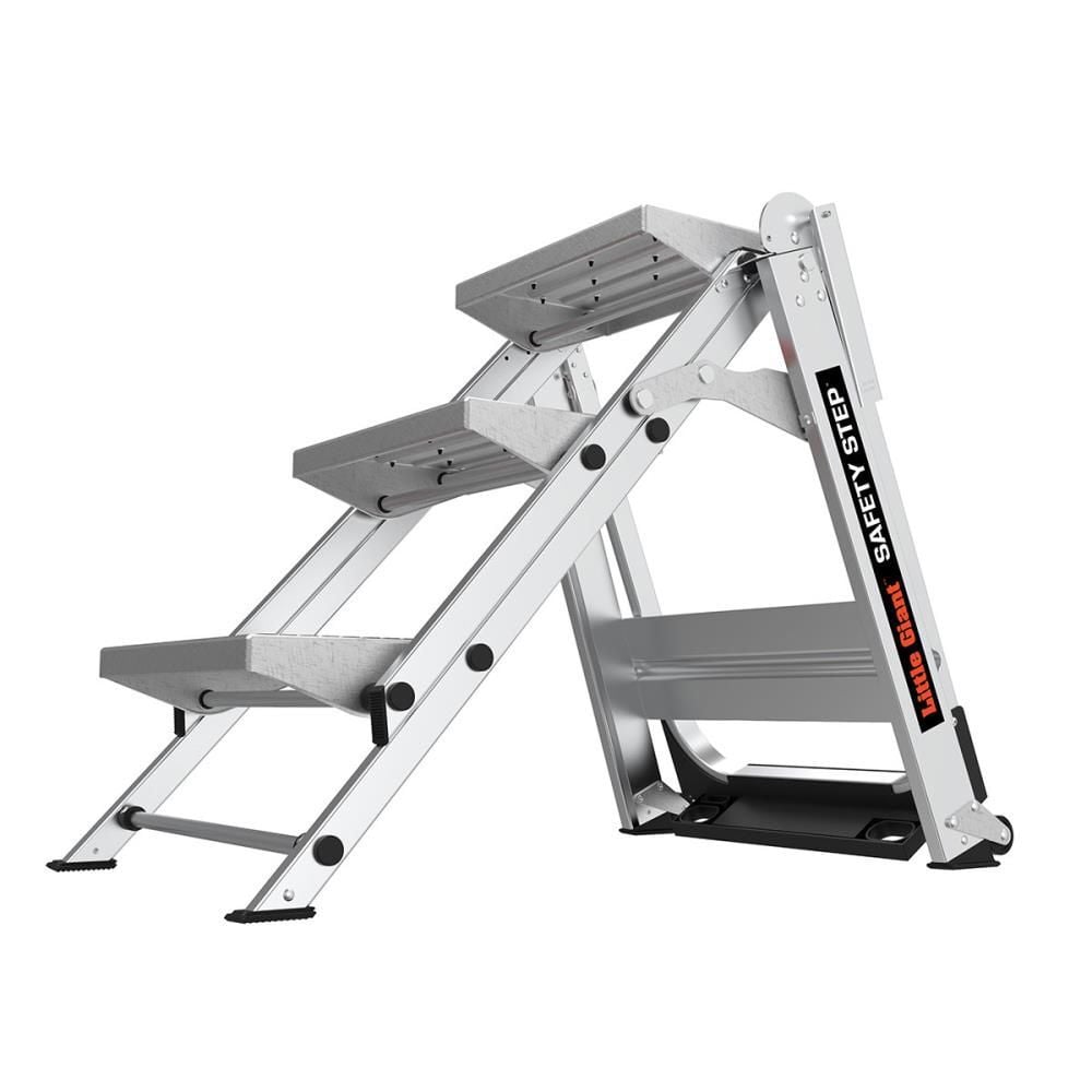 Little Giant Safety Safety Step M3 Aluminum Type 1A Step Stool with Handrail, large image number 2