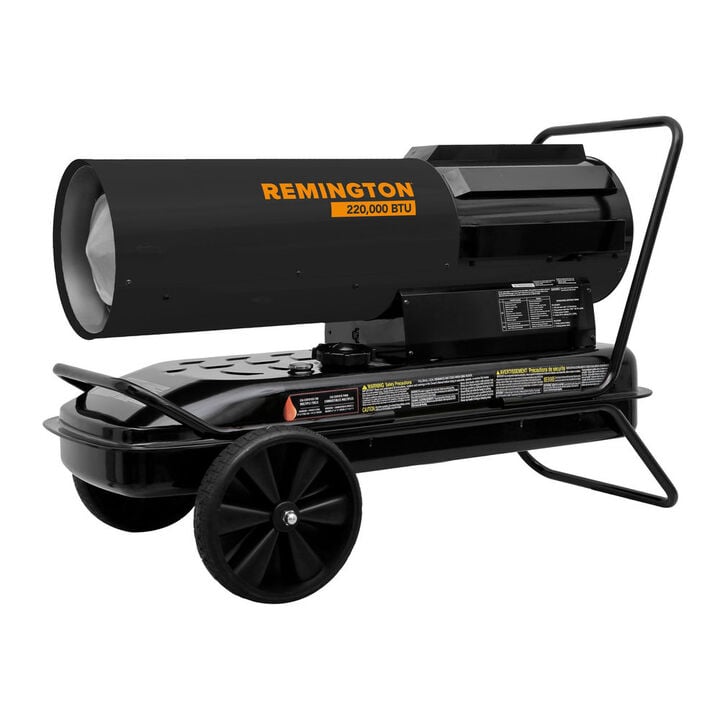 Remington 220000 BTU Silent Drive Kerosene Forced Air Heater