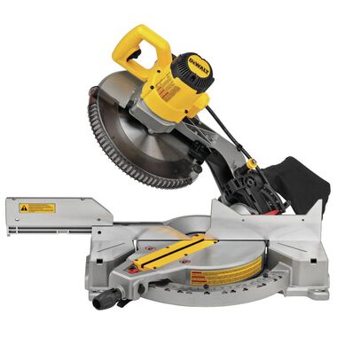 DEWALT 12-in 15-Amp Single Bevel Compound Miter Saw and Heavy Duty Work Stand with Miter Saw Mounting Brackets, large image number 6