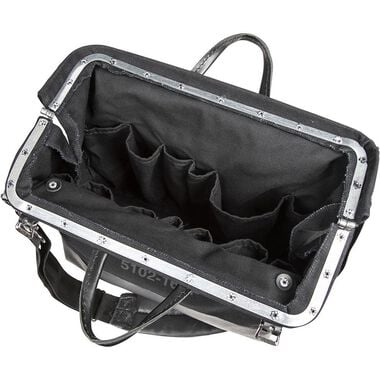 Klein Tools Deluxe Black Canvas Tool Bag 16-Inch, large image number 11