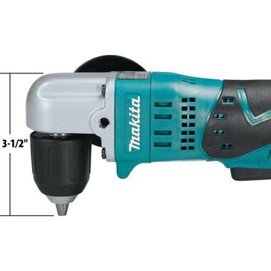 Makita 18V LXT Lithium-Ion Cordless 3/8 in. Angle Drill Kit, large image number 11