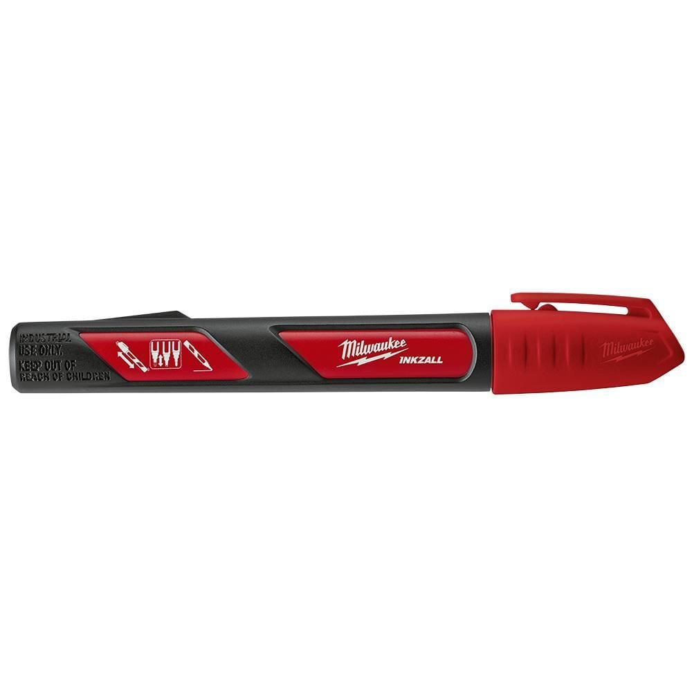 Milwaukee INKZALL Red Paint Marker, large image number 2