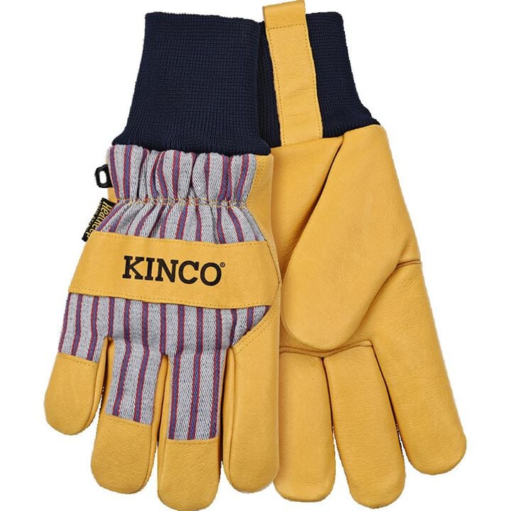 Kinco 1927KW Lined Premium Grain Pigskin Palm Work Gloves XL