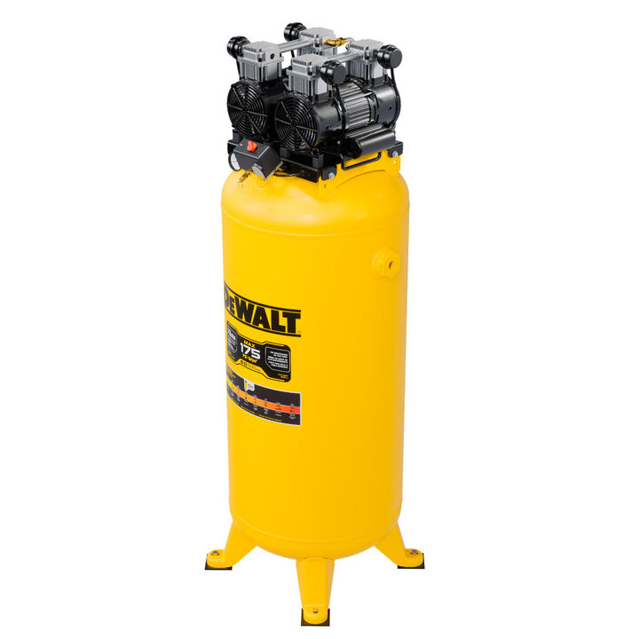 DEWALT 60-Gallon Quiet 4 HP 175 PSI Oil-Free Direct Drive Stationary Air Compressor, large image number 1