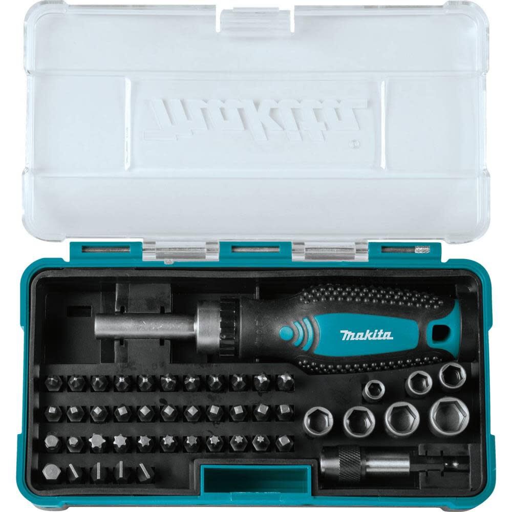 Makita 47 Pc. Ratchet and Bit Set B50289 from Makita Acme Tools