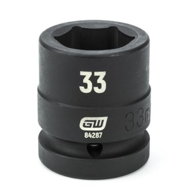 GEARWRENCH Impact Socket 1 in Drive 6 Point 3-5/8 in, large image number 0