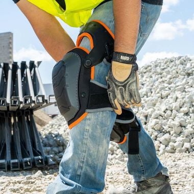 Klein Tools Heavy Duty Hinged Knee Pads, large image number 8