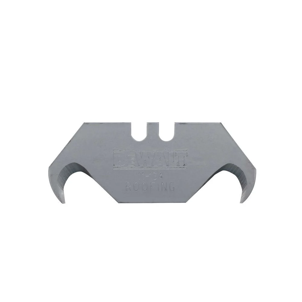 DEWALT 2-1/2 Inch Bi-Metal Utility Knife Blade For Roofing, 5 Pieces, large image number 1