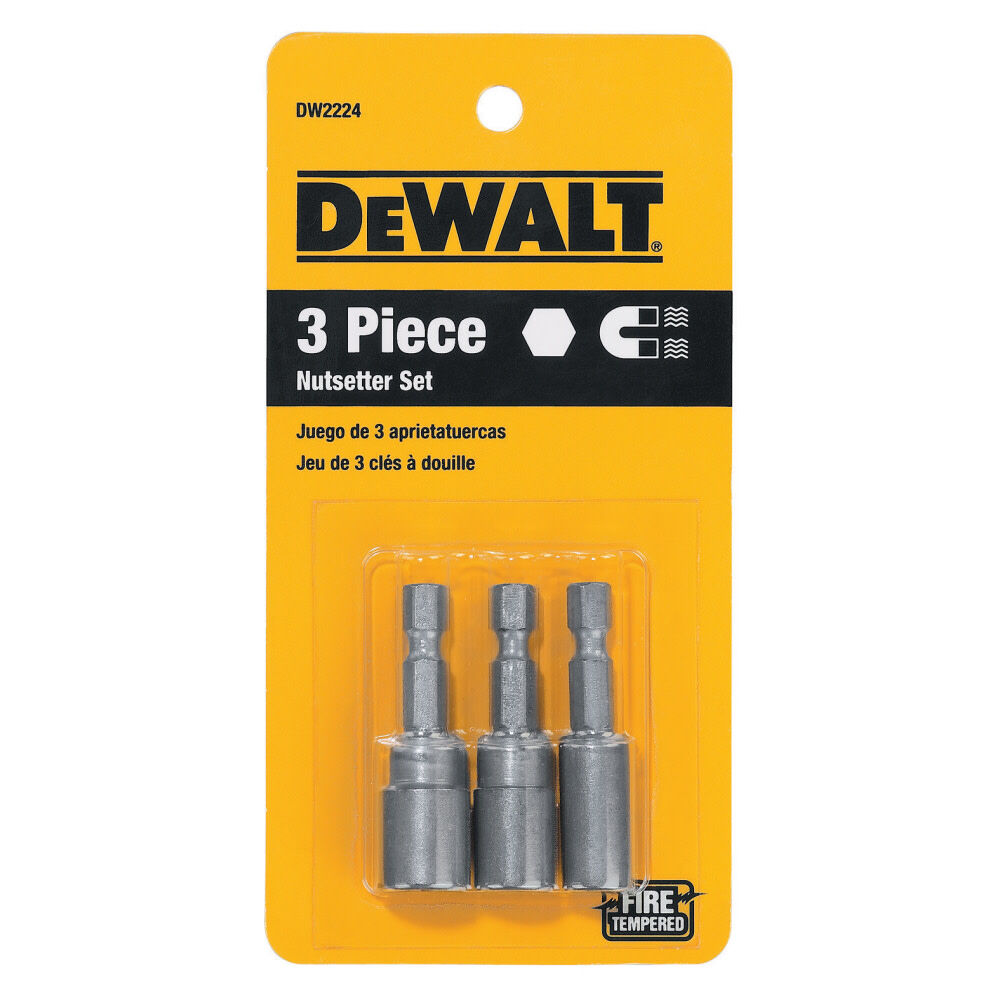 DEWALT 3-Pc. 1-7/8 In. Nutdriver Set, large image number 1
