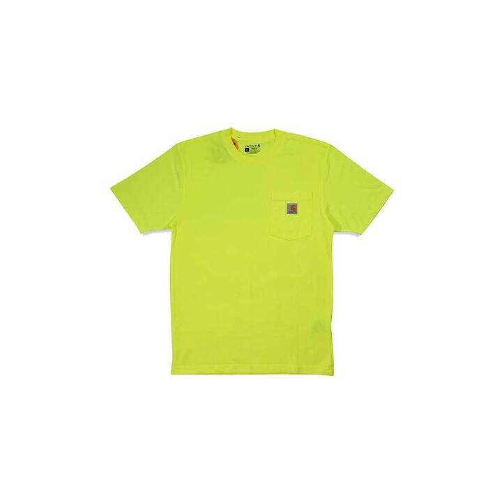 Carhartt Men's Cotton Short-Sleeve T-Shirt, Bright Lime, Medium, large image number 1