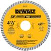 DEWALT 4.5 In Industrial Wet/Dry Diamond Masonry Blade, small