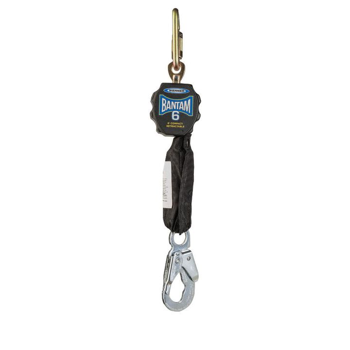 Werner 6 ft Bantam Web Self-Retracting Lifeline
