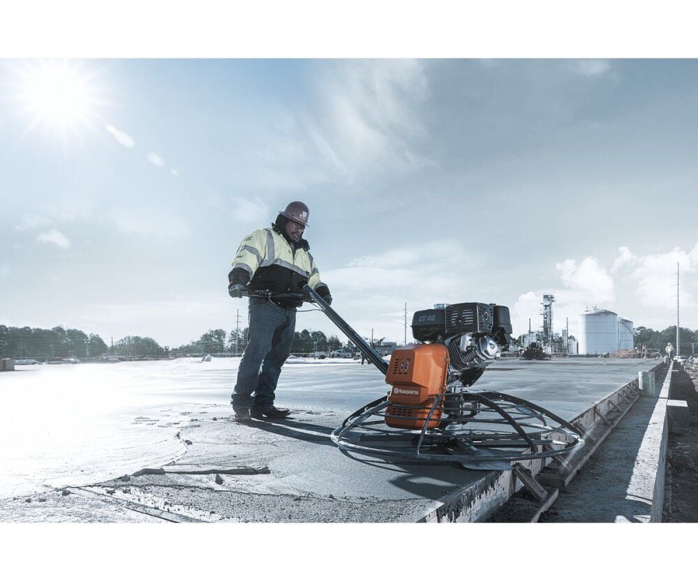 Husqvarna Construction CT 48 11.7HP 48 Inch Gas Power Trowel Reconditioned, large image number 6
