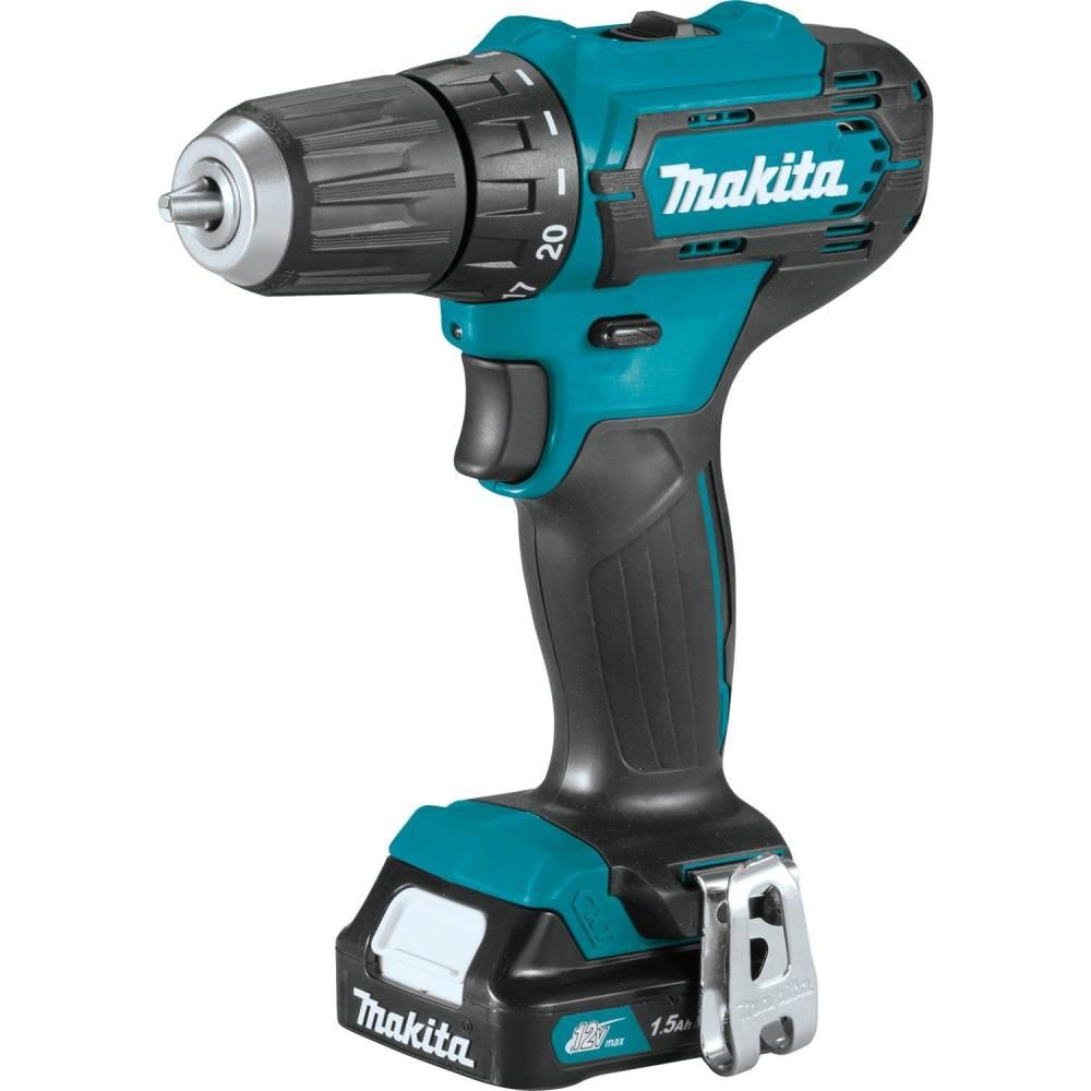 Makita Promotional 12V Max CXT Li-Ion Cordless 3/8in Driver-Drill Kit, large image number 7