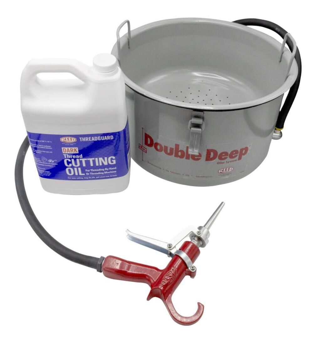 Reed Mfg Oiler with Bucket Tray and Oil Gun 06150R from Reed Mfg - Acme  Tools