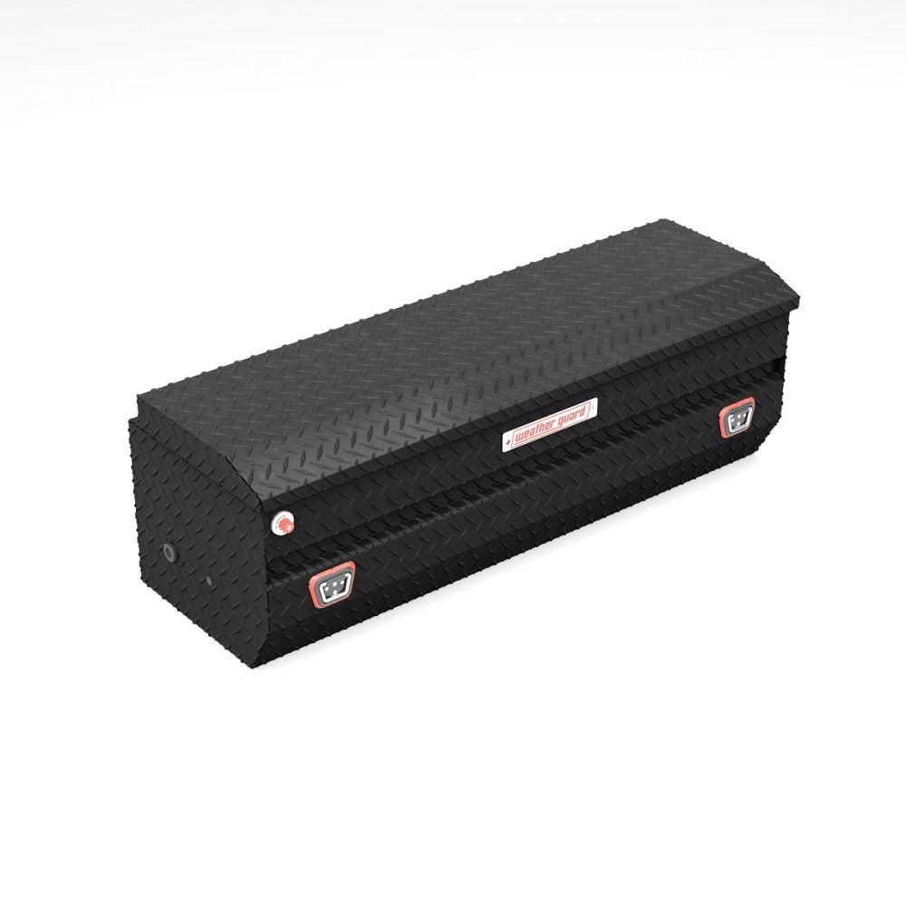 Weather Guard 10 Cu Ft Aluminum All Purpose Full Standard Chest Matte Black, large image number 9