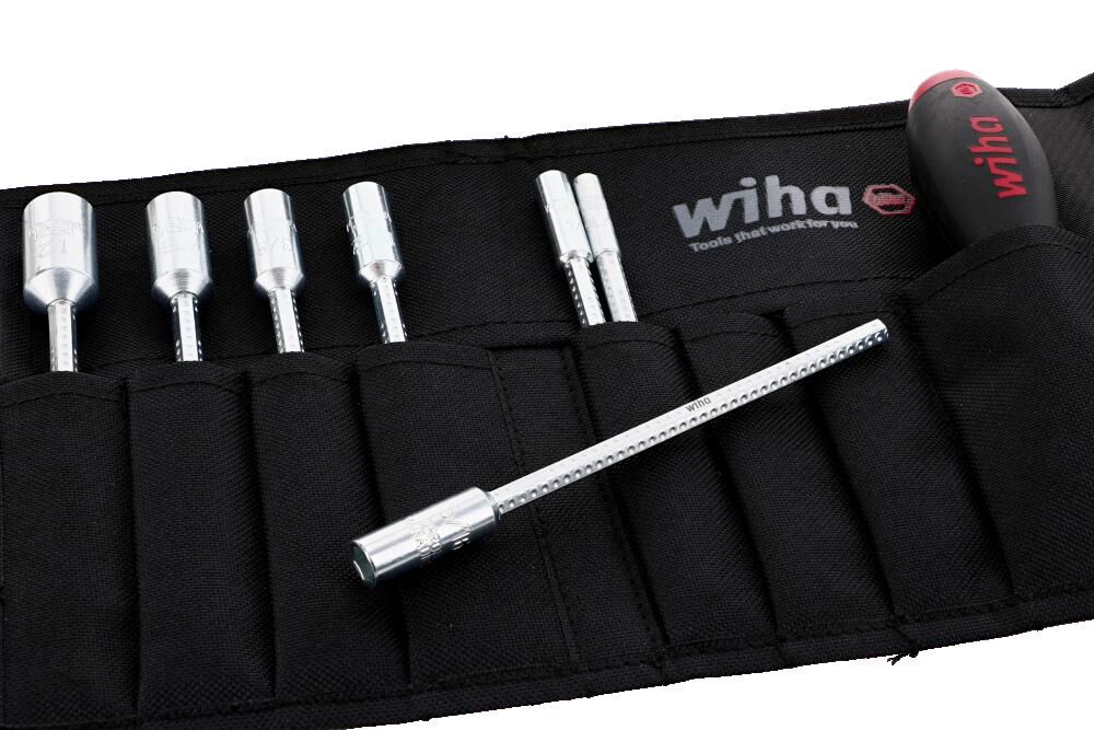Wiha SoftFinish Drive-Loc VI Nut Driver Set Inch 8 Pieces, large image number 2