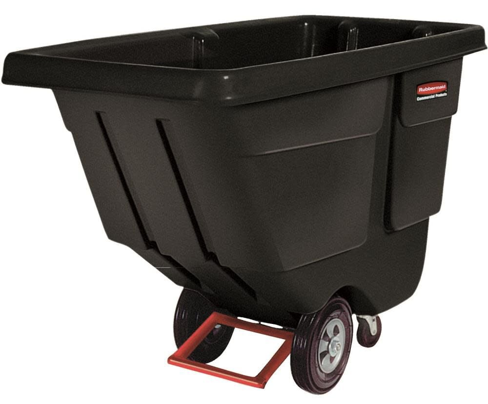 Rubbermaid 1 Cubic Yard Tilt Truck Utility Duty, large image number 1
