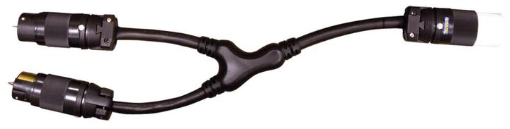 Voltec 2 Ft. Vinyl Temporary Y Adapter