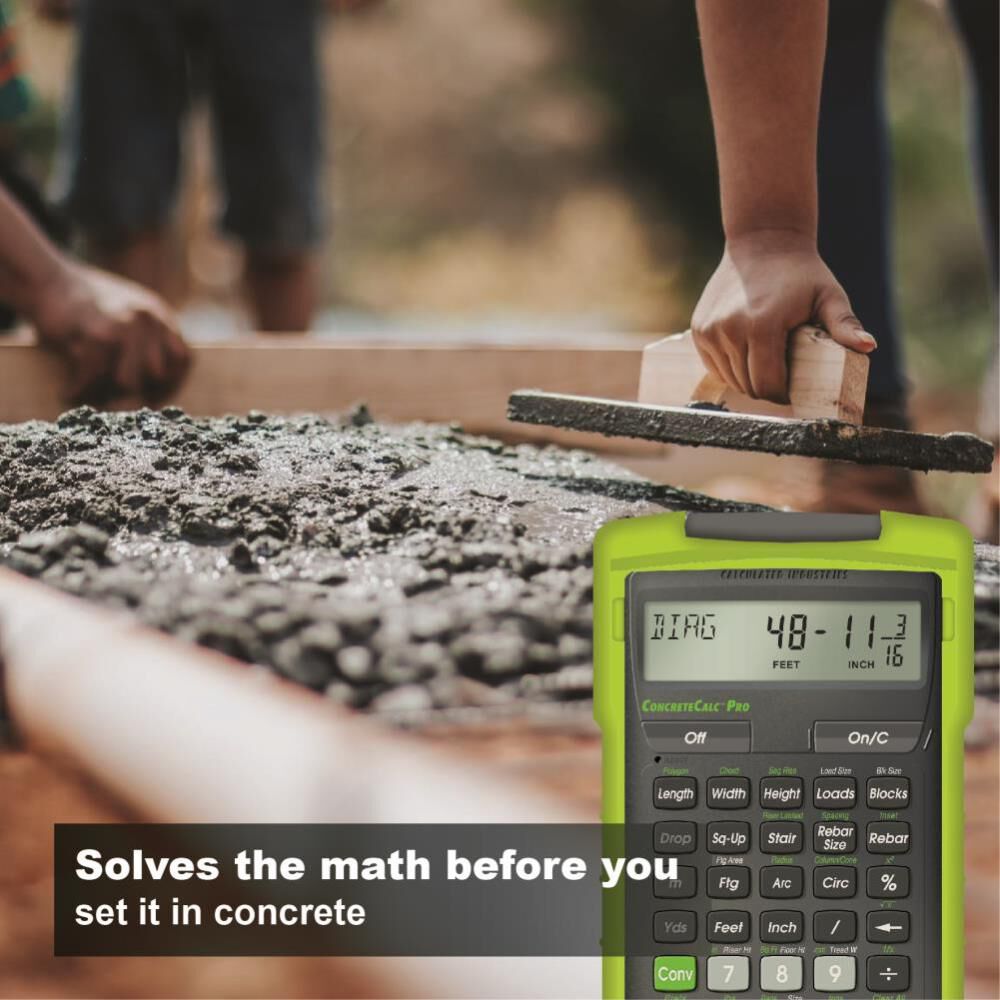 Calculated Industries Concrete Construction Math Calculator, large image number 6