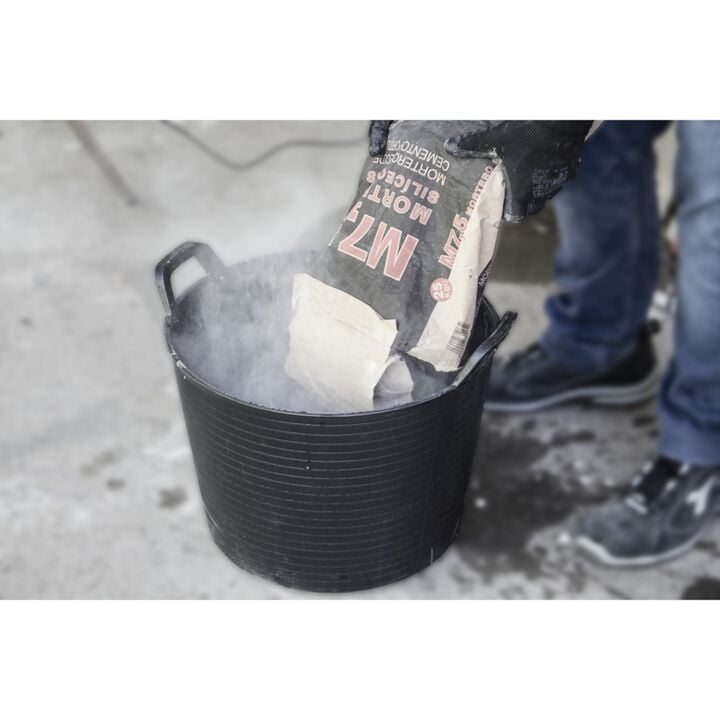 Rubi Tools Plastic Tub Flextub 10.5 Gallon Black, large image number 2