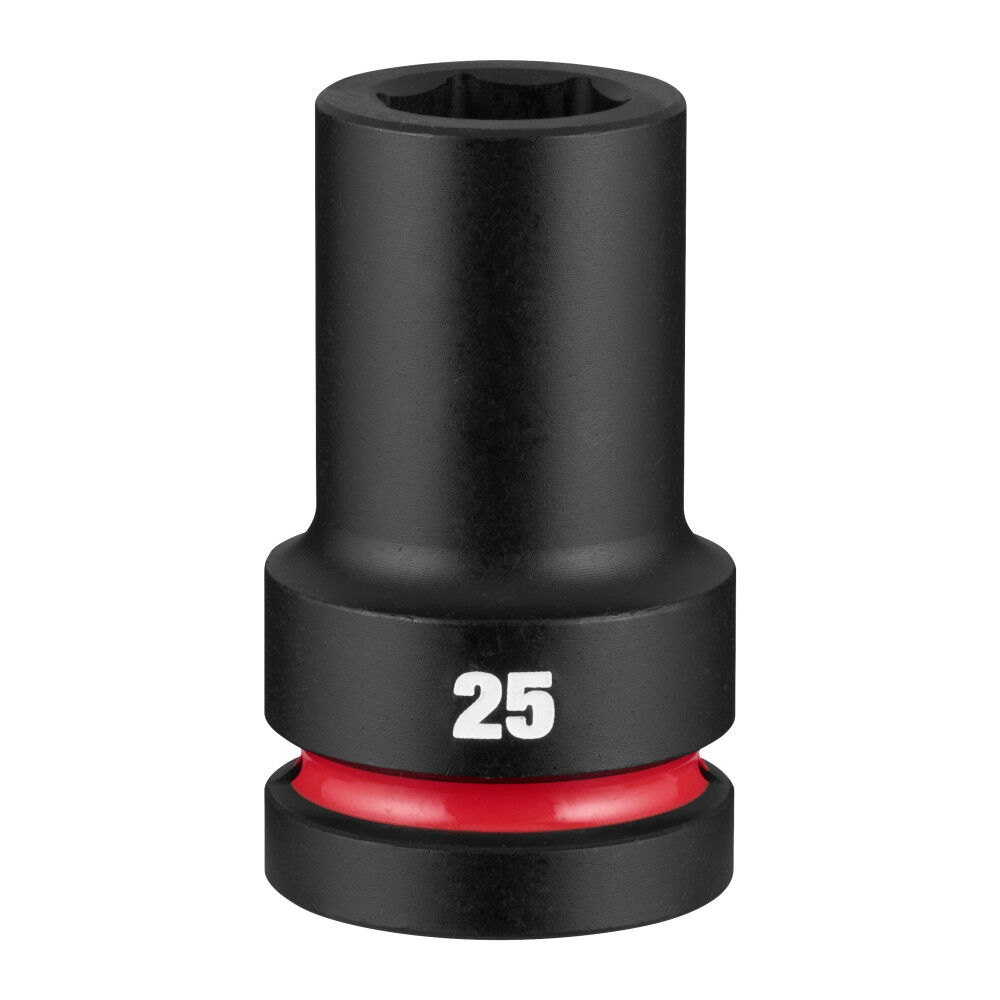 Milwaukee SHOCKWAVE Impact Duty 1 Inch Drive 25mm Deep 6 Point Socket - 49-66-6664