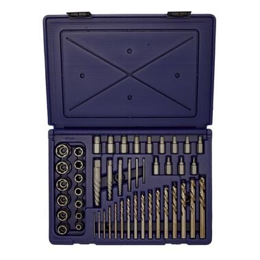 Irwin 48 piece Extractor & Drill Bit Set, large image number 1