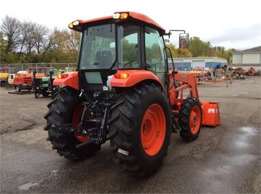Kubota 71HP Utility Tractor with Heat and A/C Cab - 4WD and 3-Point, large image number 4