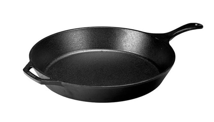Lodge Cast Iron 15 Inch Black Cast Iron Seasoned Skillet