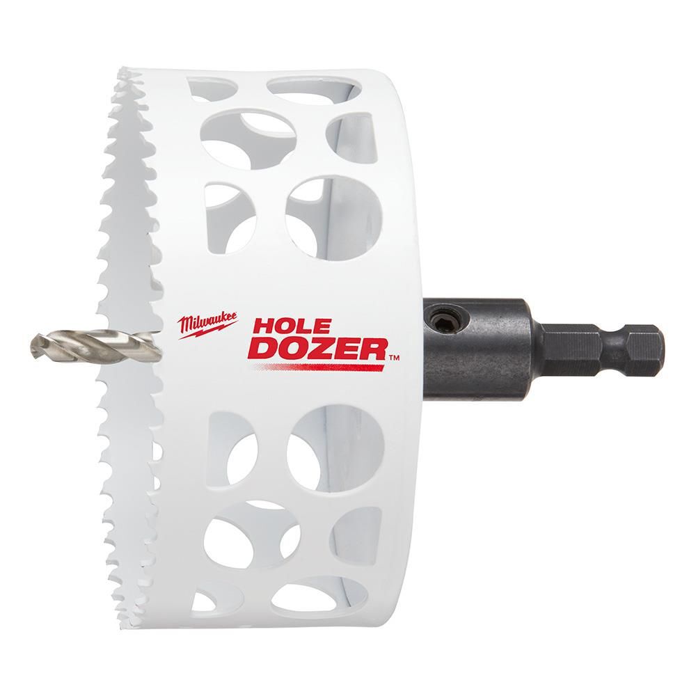 Milwaukee 4inch HOLE DOZER Bi-Metal Hole Saw with Arbor - 49-56-9685