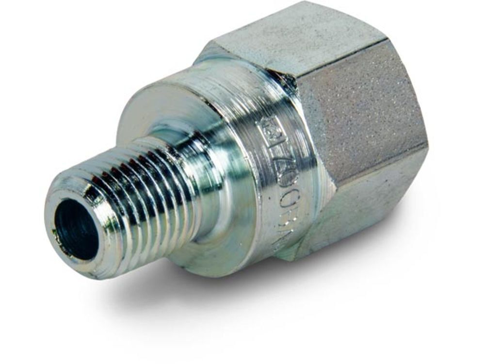 Enerpac 3/8 x 1/4 Inch NPTF Hydraulic Reducer Adapter, large image number 4