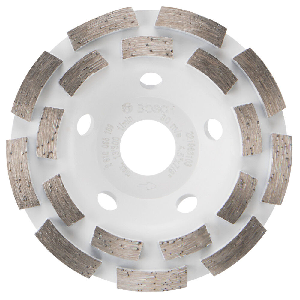 Bosch 4-1/2 Inch Segmented Cup Wheel, large image number 1
