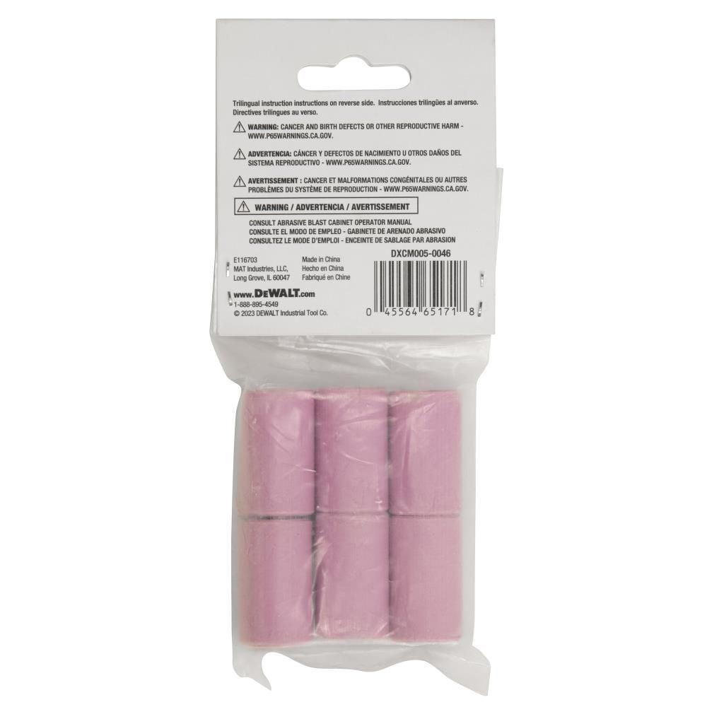 DEWALT Nozzle Gun Replacement for Abrasive Blast Cabinet, 6 Pack, large image number 5