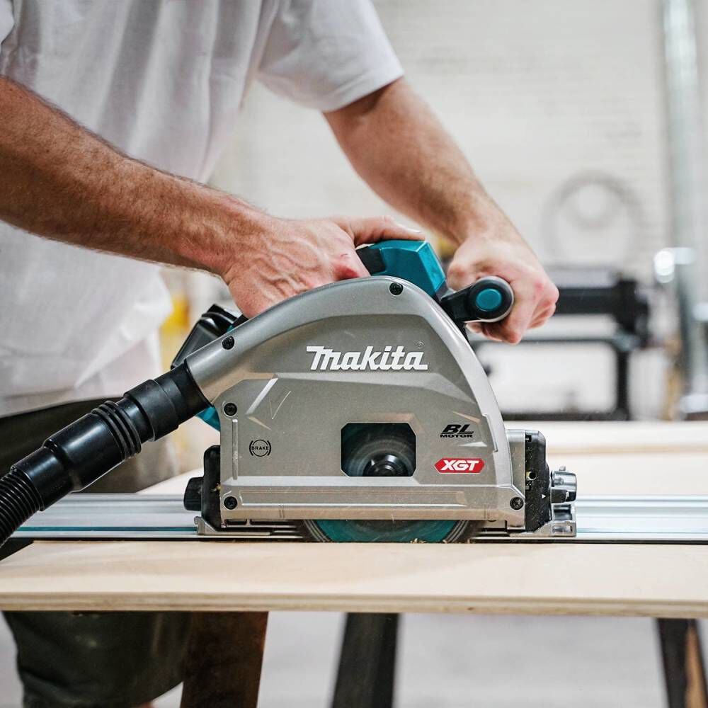 Makita 40V max XGT 6 1/2in Plunge Circular Saw Kit, large image number 9
