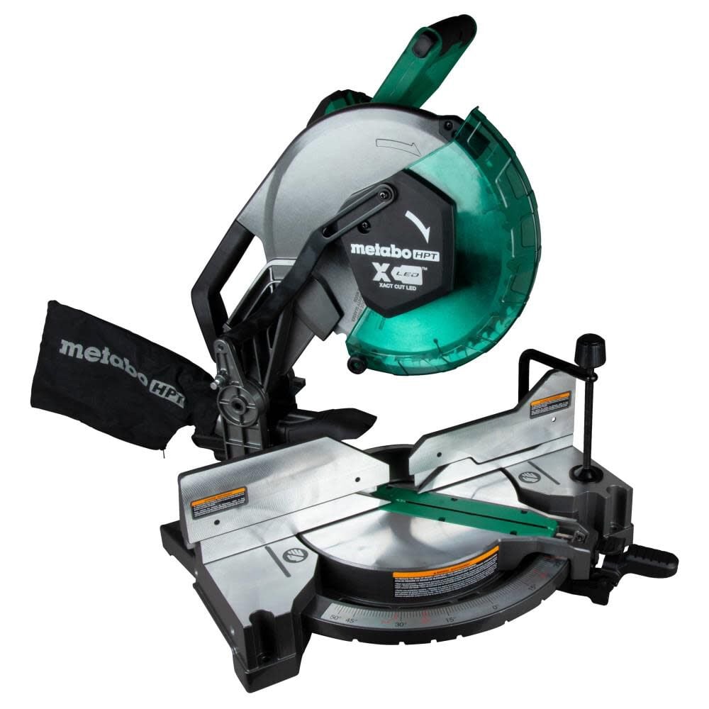 Metabo HPT Dual Compound Miter Saw 12in - C12FDHBM