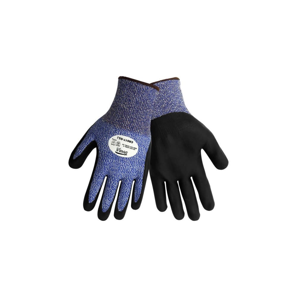 Global Glove Large Cut Resistant Nitrile Palm Dipped Gloves Size Large – CR617-L