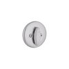 Kwikset SmartKey Door Deadbolt Satin Chrome Single Cylinder, small image number 2