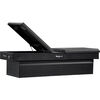 Buyers Products Company 23x27x71 Inch Textured Matte Black Diamond Tread Aluminum Gull Wing Truck Box, small image number 2
