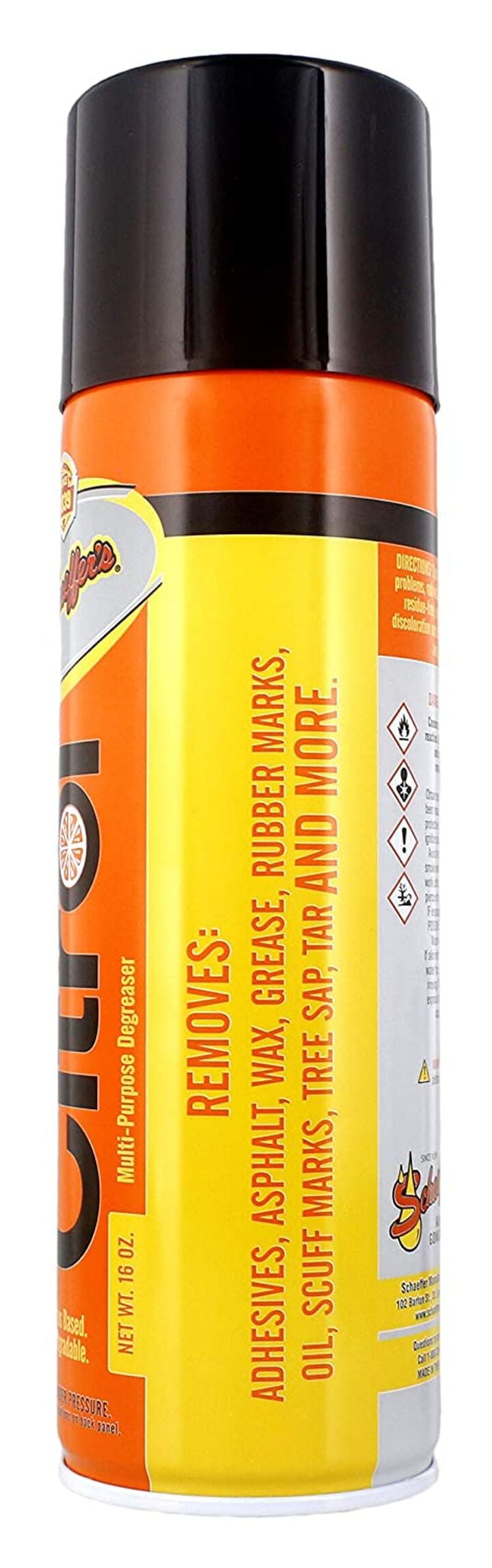 Schaeffer Mfg 16 Oz Multipurpose Biodegradable Citrus Based Cleaner & Degreaser, large image number 2