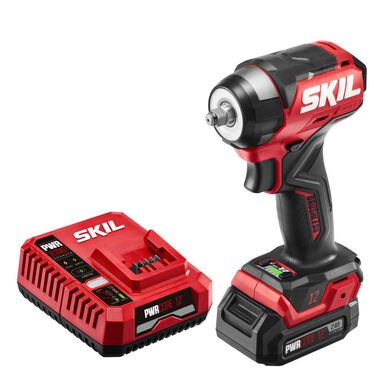 SKIL PWR CORE 12 Brushless 12V 3/8 Inch Impact Wrench Kit