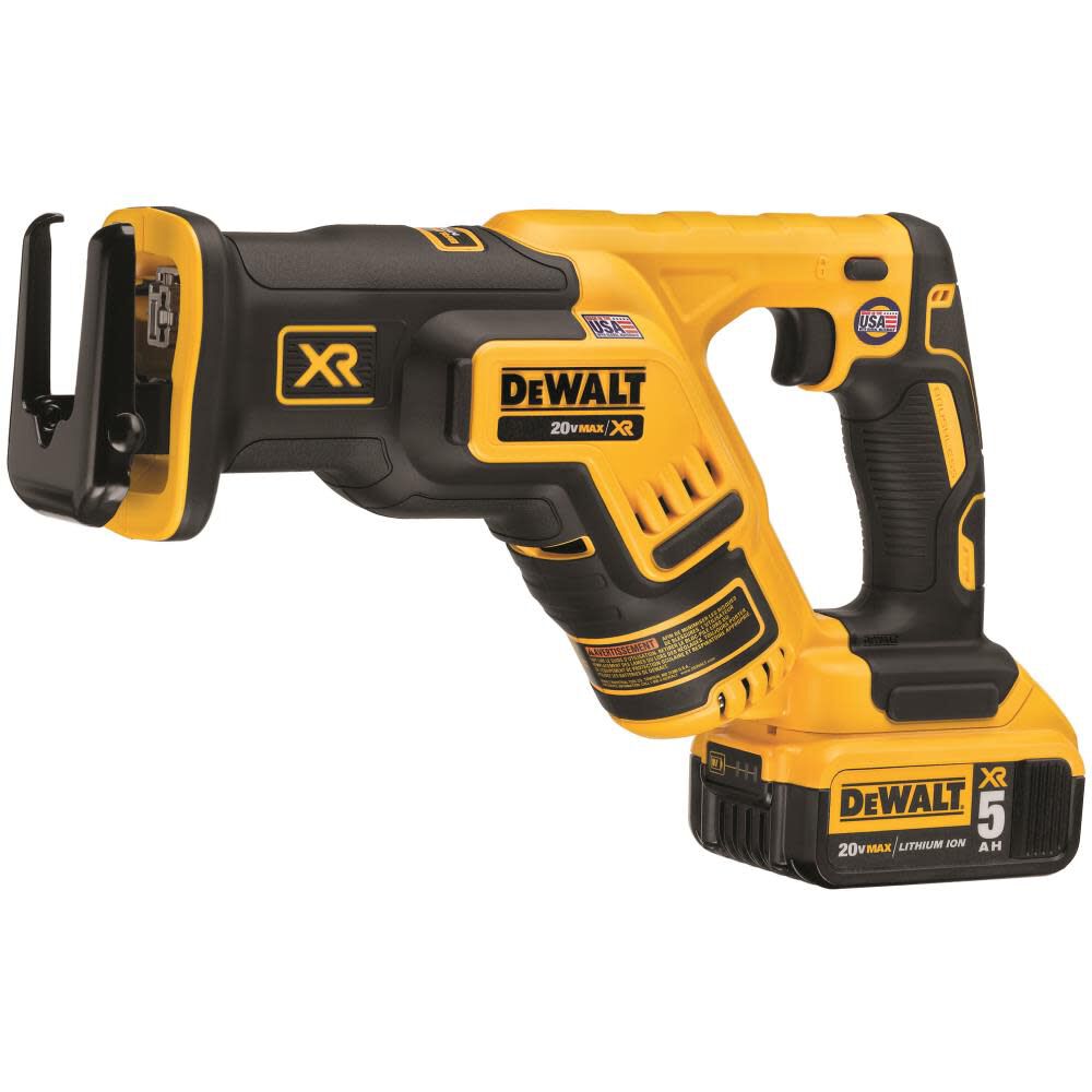 DEWALT 20V MAX XR Compact Reciprocating Saw Kit, large image number 2