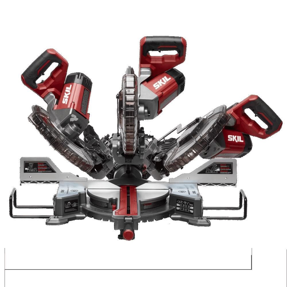 SKIL Dual Bevel Sliding Miter Saw 10in 15 Amp 4800 RPM, large image number 2