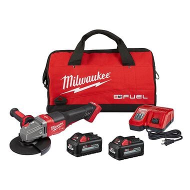 Milwaukee M18 FUEL 4 1/2inch-6inch No Lock Braking Grinder with Paddle Switch Kit