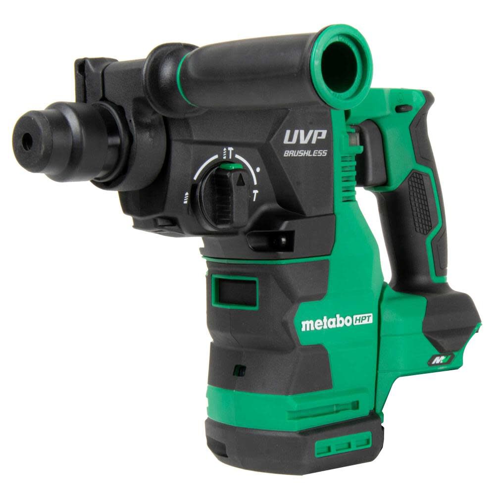 Metabo HPT 36V MultiVolt 1-1/8 Inch SDS PLUS Rotary Hammer with UVP (Bare Tool), large image number 4