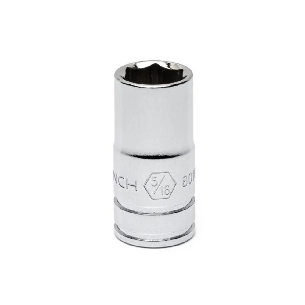 GEARWRENCH Socket 1/4 Inch Drive 6 Point 5/16 Inch, large image number 1