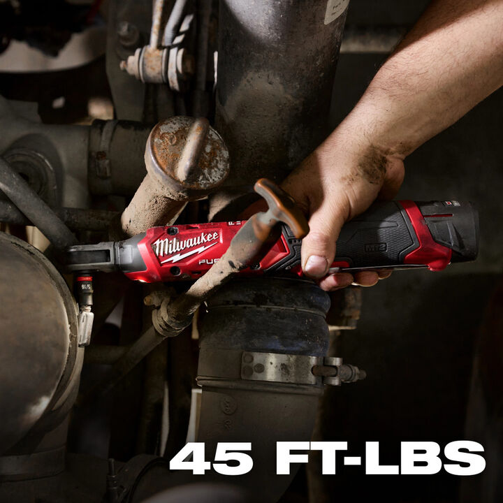 Milwaukee M12 FUEL 1/4 Inch Ratchet Kit, large image number 7