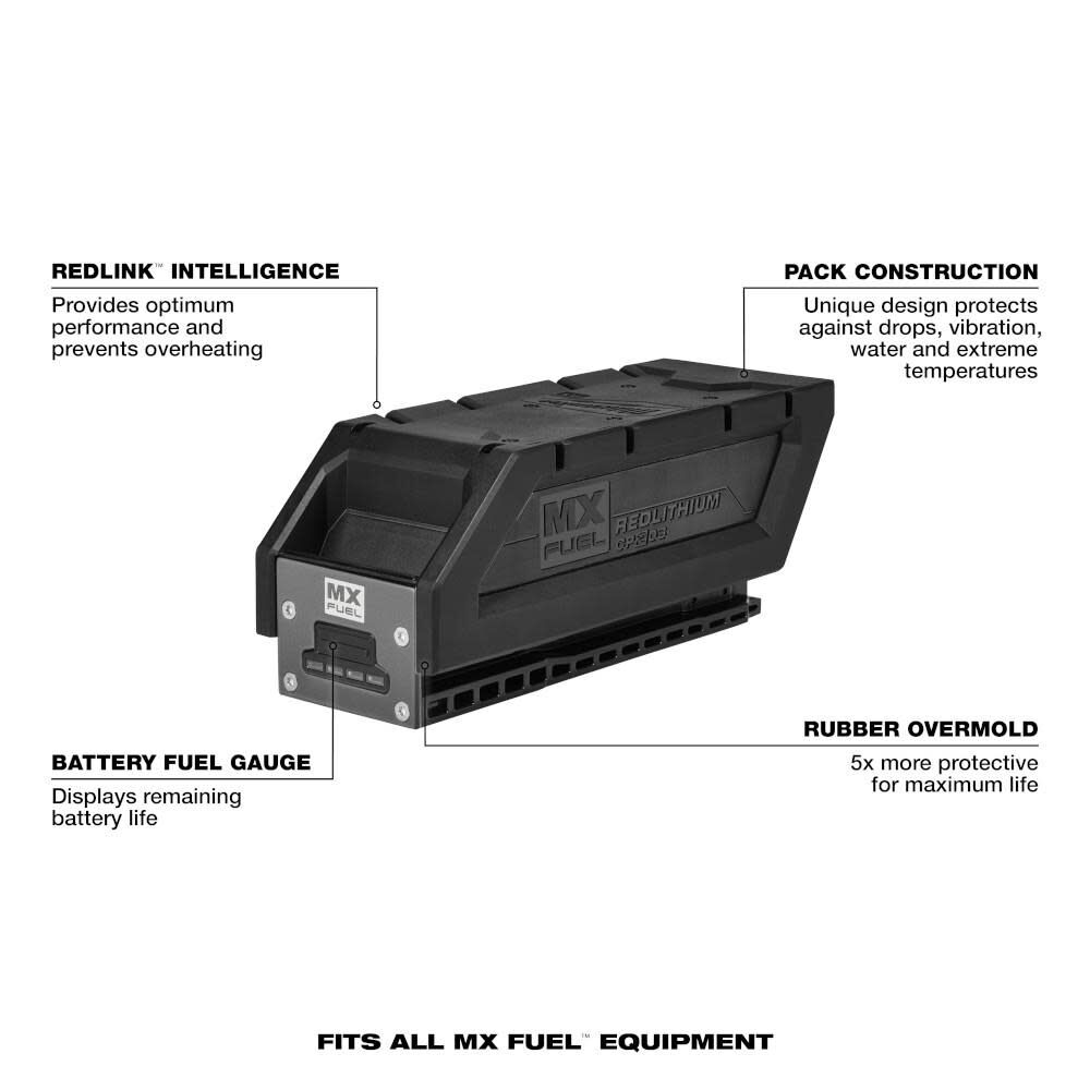Milwaukee Mx Fuel Redlithium Cp203 Battery Pack Mxfcp203 - Image 4