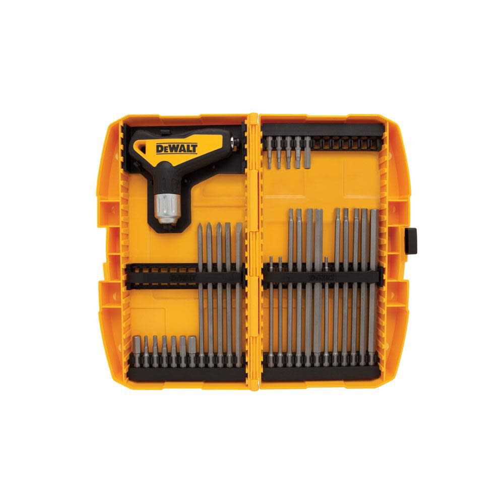 DEWALT 31 Pc. Ratcheting T Handle Hex Key Set DWHT70265 from DEWALT